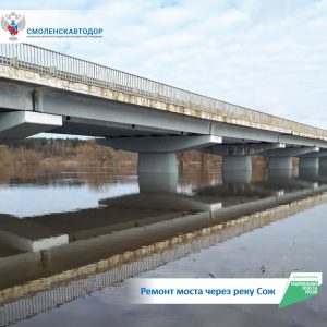 В Хиславичском муниципальном округе отремонтируют мост через реку Сож