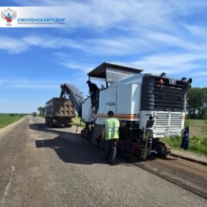 В Починковском муниципальном округе ведутся работы по ремонту автомобильной дороги «Лучеса — Климщина — Шмаково» — Мачулы