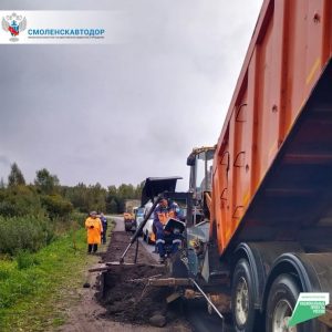В Демидовском муниципальном округе продолжаются ремонтные работы