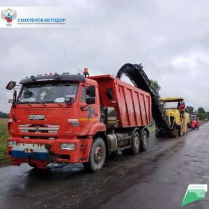 В Гагаринском муниципальном округе приступили к ремонту дороги